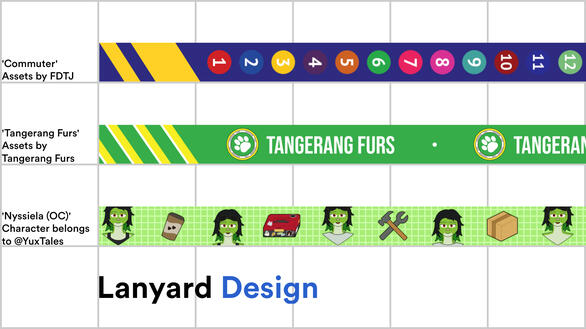 Bentuk Fisik - Lanyard