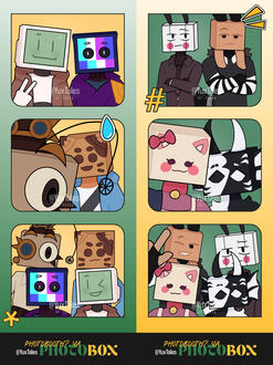 Kepala + Setengah Badan